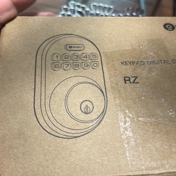 Orange iot Orangeiot Keypad Digital Deadbolt. Open Box -new - Picture 1 of 3